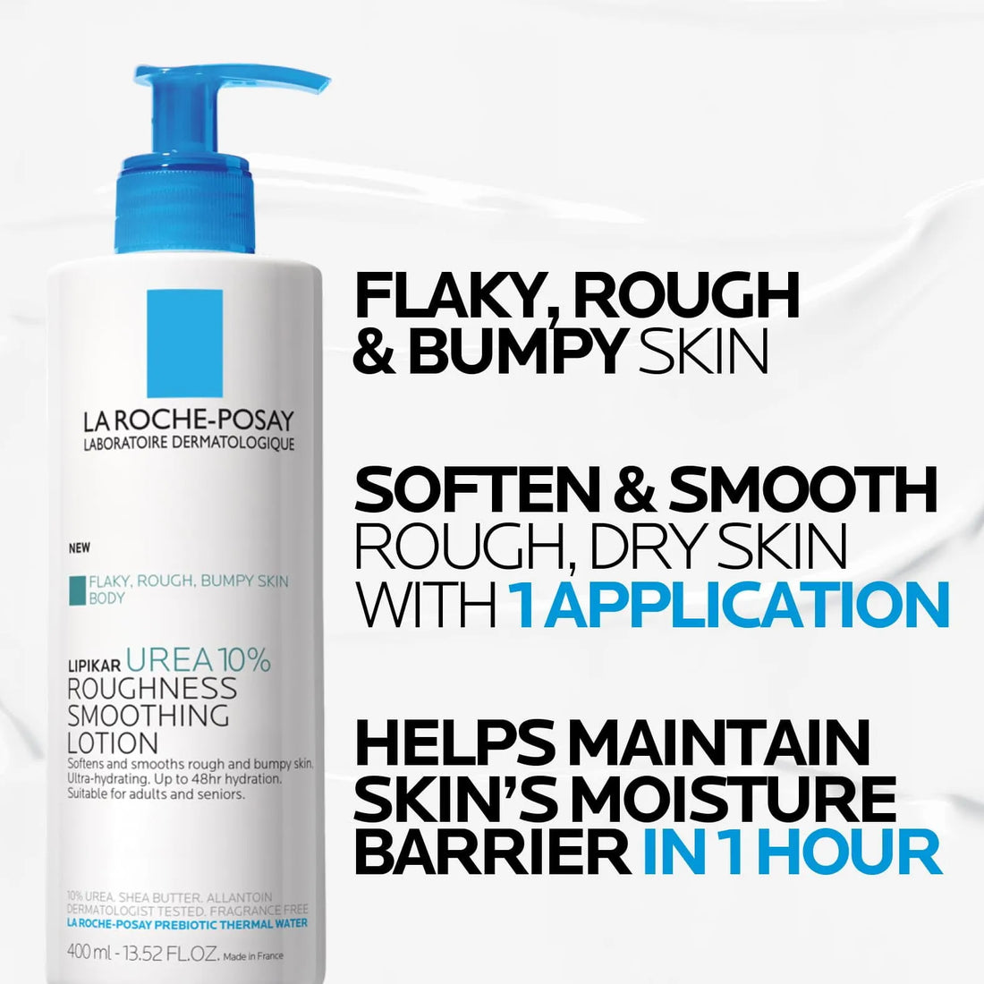 LA ROCHE POSAY LIPIKAR UREA 10% ROUGHNESS SMOOTHING LOTION