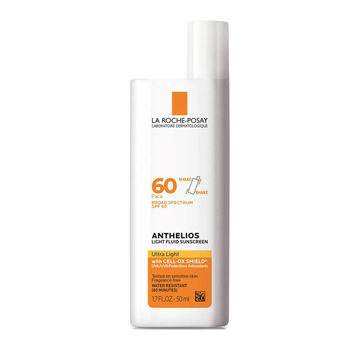 Anthelios Sunscreen, Ultra-Light Fluid Face Sunscreen, Oxybenzone-Free Sunscreen Lotion - SPF 60 - 1.7 fl oz