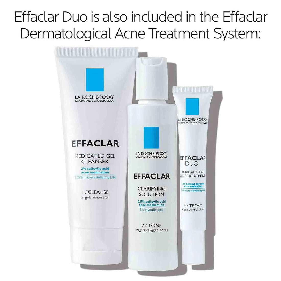 La-Roche-Posay Effaclar Duo Dual Action Acne Spot Treatment Cream with Benzoyl Peroxide Acne Treatment for Acne and Blackheads, Lightweight Sheerness, Safe For Sensitive Skin