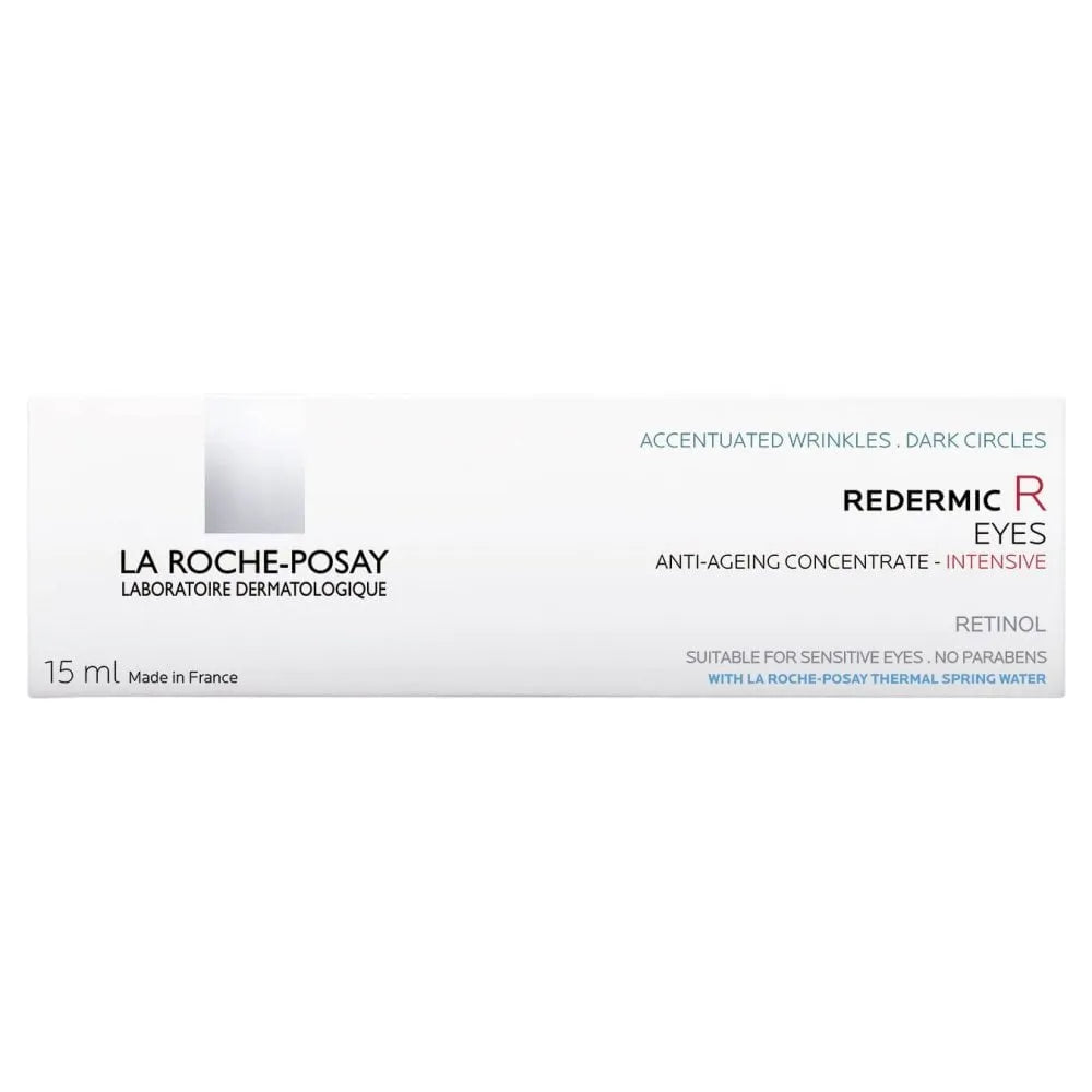 La Roche-Posay Redermic R Eyes Retinol Eye Cream, Anti-Aging Eye Cream to Reduce Wrinkles and Dark Circles With Pure Retinol and Caffeine, 0.5 Fl Oz