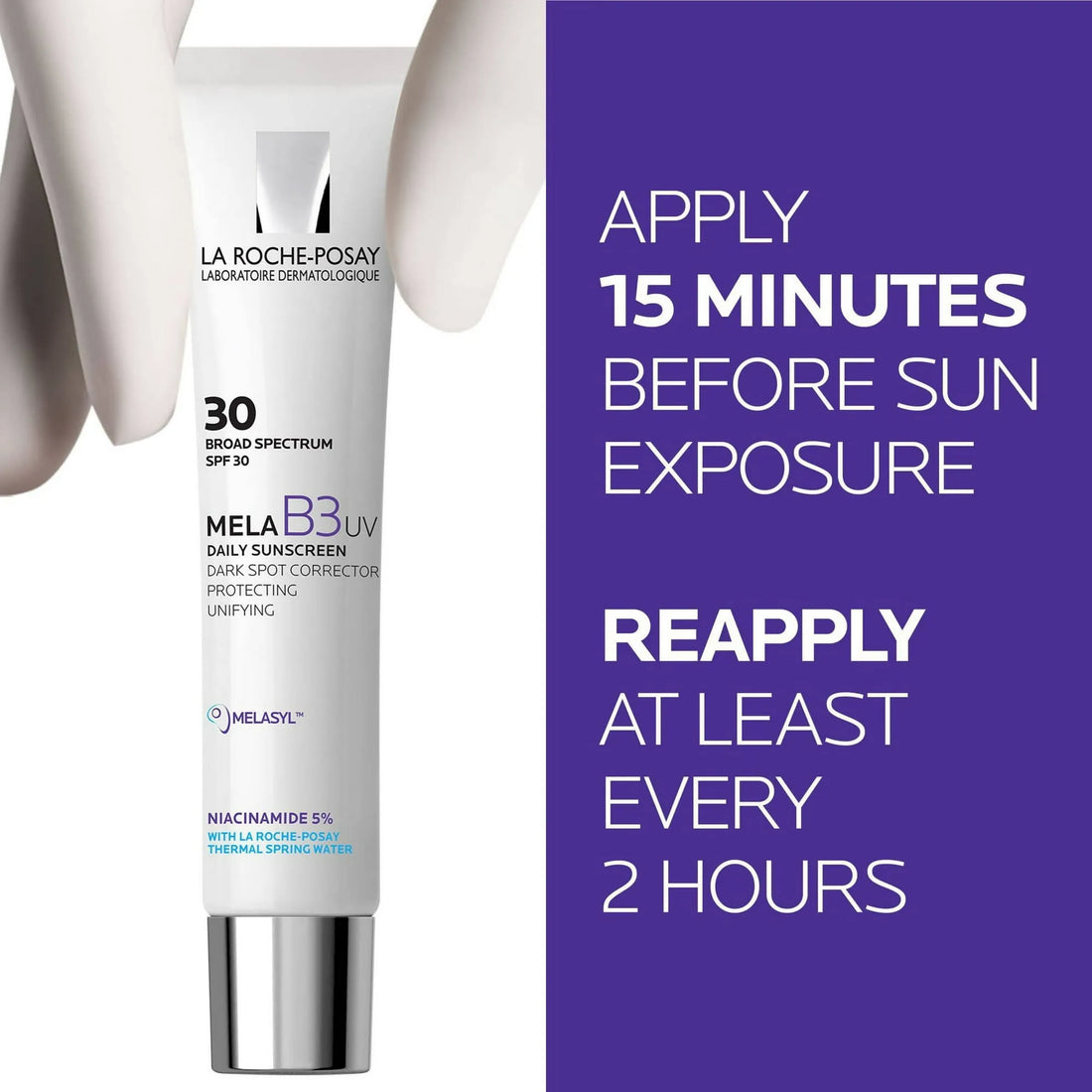 LA ROCHE POSAY MELA B3 UV DAILY MOISTURIZER SPF 30 WITH MELASYL™ + NIACINAMIDE