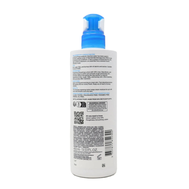 LA ROCHE POSAY LIPIKAR UREA 10% ROUGHNESS SMOOTHING LOTION